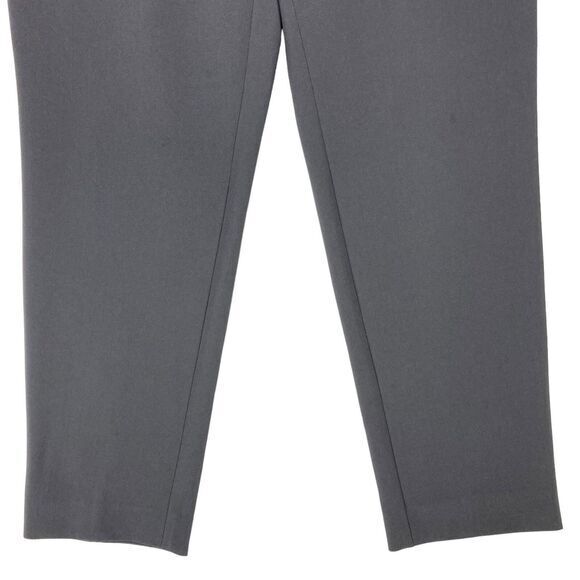 St. John Pants Womens Size 10 Gray Classic Straight Leg Business Casual Career - Picture 3 of 13